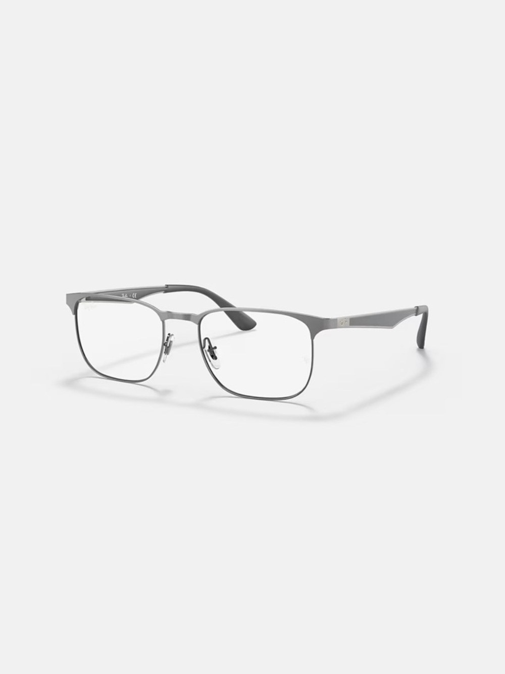 Ray-Ban Silver Metal Frame Glasses